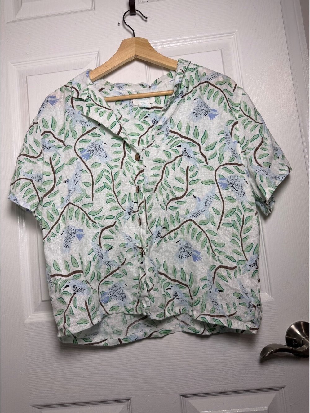 Cynthia Rowley Linen Top